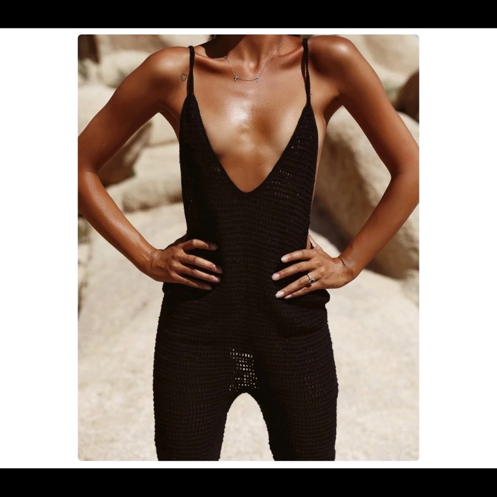 Andi Bagus Crochet Jumpsuit